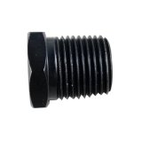 Fragola 1/4 Male Hex Pipe Plug - Black thumbnail 3