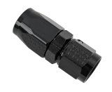 Fragola -6AN Straight Power Flow Hose End - Black thumbnail 1