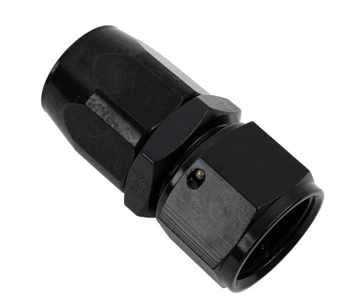 Fragola -12AN Straight Power Flow Hose End - Black