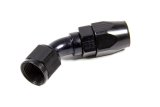 Fragola -10AN x 45 Degree Power Flow Hose End - Black thumbnail 3