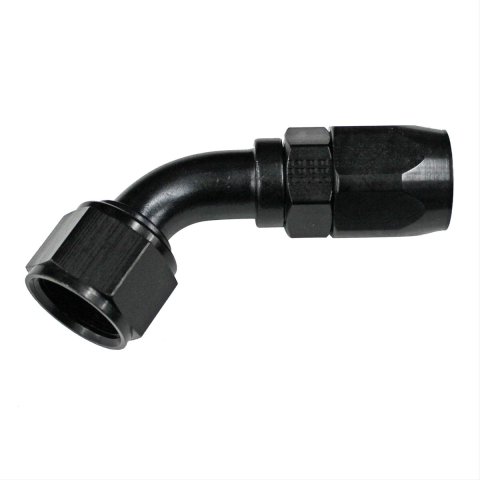 Fragola -12AN x 60 Degree Power Flow Hose End - Black