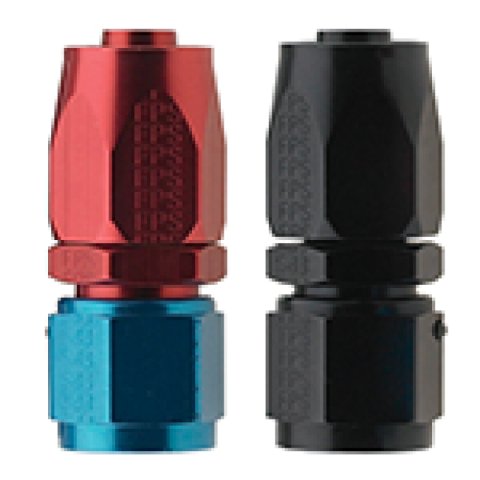 Fragola -6AN Straight Pro-Flow Hose End - Black thumbnail 1