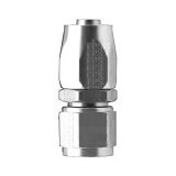 Fragola -6AN Straight Pro-Flow Hose End Chrome thumbnail 1