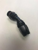 Fragola -10AN Male Rad. Fitting x 30 Degree Pro-Flow Hose End - Black thumbnail 1
