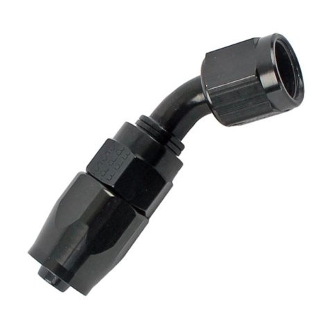 Fragola -6AN x 45 Degree Pro-Flow Hose End - Black thumbnail 4