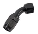 Fragola -12AN x 45 Degree Pro-Flow Hose End - Black thumbnail 1