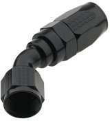 Fragola -12AN x 45 Degree Pro-Flow Hose End - Black thumbnail 3