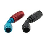 Fragola -16AN x 45 Degree Pro-Flow Hose End - Black thumbnail 2
