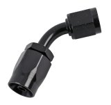 Fragola -4AN x 60 Degree Pro-Flow Hose End - Black thumbnail 1