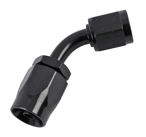 Fragola -4AN x 60 Degree Pro-Flow Hose End - Black