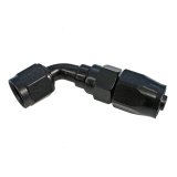 Fragola -6AN x 60 Degree Pro-Flow Hose End - Black thumbnail 1