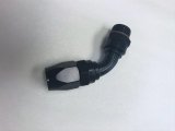 Fragola -10AN Male Rad. Fitting x 60 Degree Pro-Flow Hose End - Black thumbnail 1