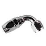 Fragola -10AN x 90 Degree Pro-Flow Hose End Chrome thumbnail 2