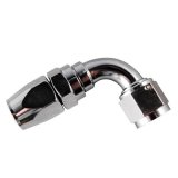 Fragola -12AN x 90 Degree Pro-Flow Hose End Chrome thumbnail 1