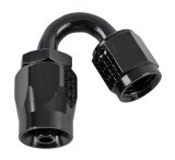 Fragola -4AN x 150 Degree Pro-Flow Hose End - Black thumbnail 1