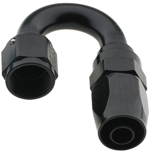 Fragola -8AN x 180 Degree Pro-Flow Hose End - Black thumbnail 4