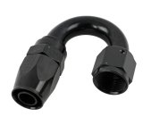 Fragola -10AN x 180 Degree Pro-Flow Hose End - Black thumbnail 1