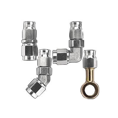 Fragola -4AN Straight Hose End w/ -3AN Nut