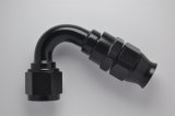 Fragola -10AN Real Street x 120 Degree Hose End Black For PTFE Hose thumbnail 1