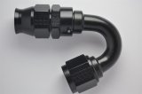 Fragola -6AN Real Street x 150 Degree Hose End Black For PTFE Hose thumbnail 1
