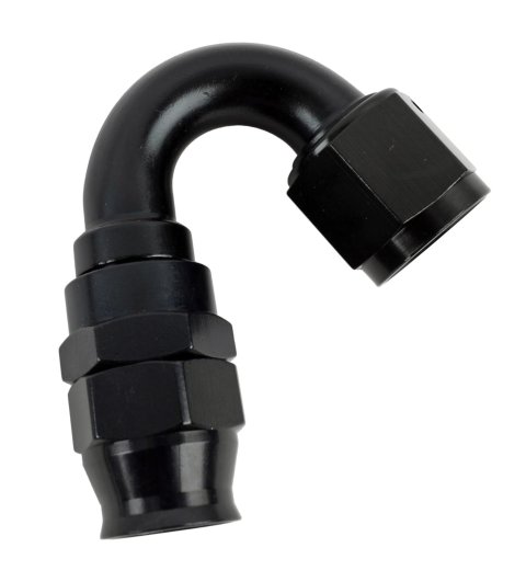 Fragola -10AN Real Street x 150 Degree Hose End Black For PTFE Hose thumbnail 1