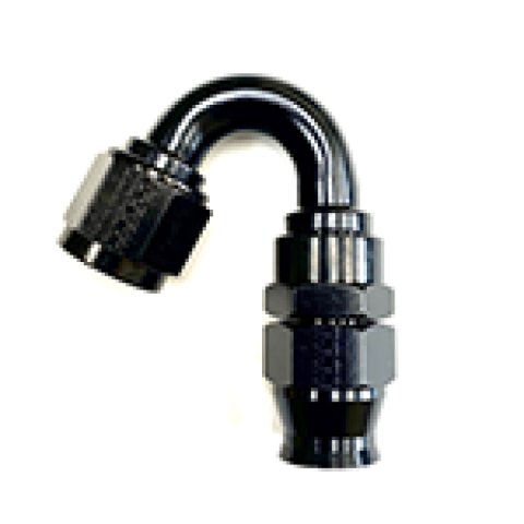 Fragola -10AN Real Street x 150 Degree Hose End Black For PTFE Hose thumbnail 3