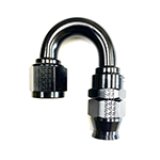 Fragola -10AN Real Street x 180 Degree Hose End Black For PTFE Hose thumbnail 4