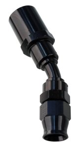 Fragola -6AN Real Street x 30 Degree 3/8 EFI Quick Disconnect Hose End Black thumbnail 1