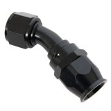 Fragola -12AN Real Street x 30 Degree Hose End Black For PTFE Hose thumbnail 1