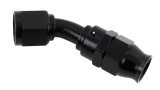 Fragola -8AN Real Street x 45 Degree Hose End Black For PTFE Hose thumbnail 1