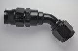 Fragola -8AN Real Street x 45 Degree Hose End Black For PTFE Hose thumbnail 2