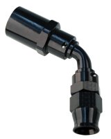 Fragola -6AN Real Street x 60 Degree 3/8 EFI Quick Disconnect Hose End Black thumbnail 1
