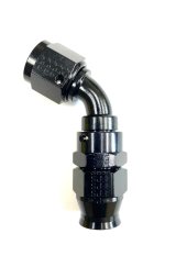 Fragola -12AN Real Street x 60 Degree Hose End Black For PTFE Hose thumbnail 1