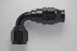 Fragola -6AN Real Street x 90 Degree Hose End Black For PTFE Hose thumbnail 4