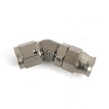 Fragola -6AN x 45 Degree Hose End Forged thumbnail 1