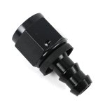 Fragola -10AN x 1/2 (-8)AN Push-Lite End Straight - Black thumbnail 2