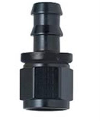 Fragola -10AN Push-Lite End Straight - Black thumbnail 1