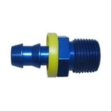 Fragola -6AN Push-Lite End x 3/8 NPT - Black thumbnail 1