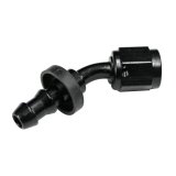 Fragola -4AN Push-Lite End 45 Degree - Black thumbnail 1