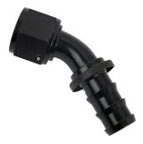 Fragola -12AN Push-Lite End 45 Degree - Black thumbnail 1