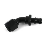 Fragola -8AN Push-Lite End 60 Degree - Black thumbnail 1