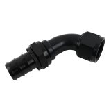 Fragola -16AN Push Lock End 60 Degree - Black thumbnail 1
