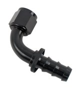 Fragola -10AN Push-Lite End 90 Degree - Black thumbnail 1