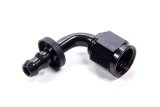 Fragola -8AN Nut x -6AN 90 Degree Push-Lite Hose End For Fuel Cell Conversion - Black thumbnail 3