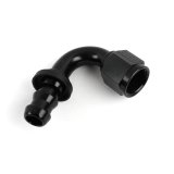 Fragola -8AN Push-Lite End 120 Degree - Black thumbnail 1