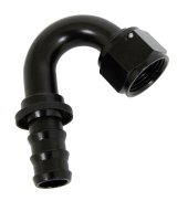 Fragola -12AN Push-Lite End 150 Degree - Black thumbnail 1