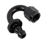 Fragola -6AN Push-Lite End 180 Degree - Black thumbnail 1