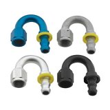 Fragola -12AN Push-Lite End 180 Degree - Black thumbnail 1