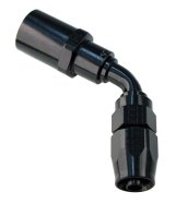 Fragola -6AN Pro-Flow x 60 Degree 3/8 EFI Quick Disconnect Hose End - Black thumbnail 1