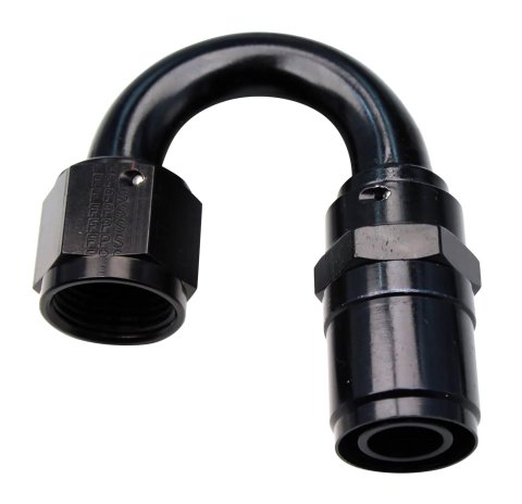 Fragola -12 Race-Rite Crimp-On Hose End 180 Degree